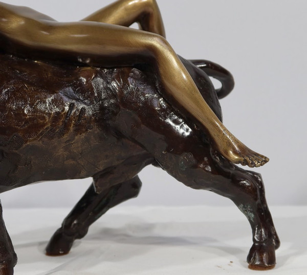 Bronzo “La Dea Europa che incontra il Toro”, firmato Majera – 20°