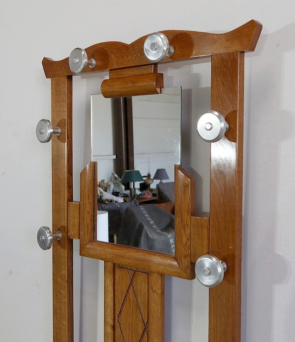 Small Solid Oak Cloakroom – 1940