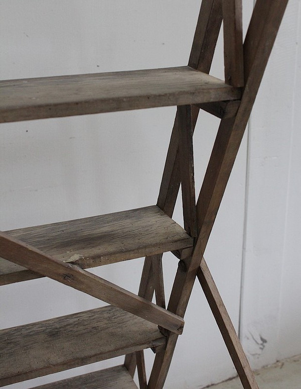 Beech Folding Trade Stepladder – 1940