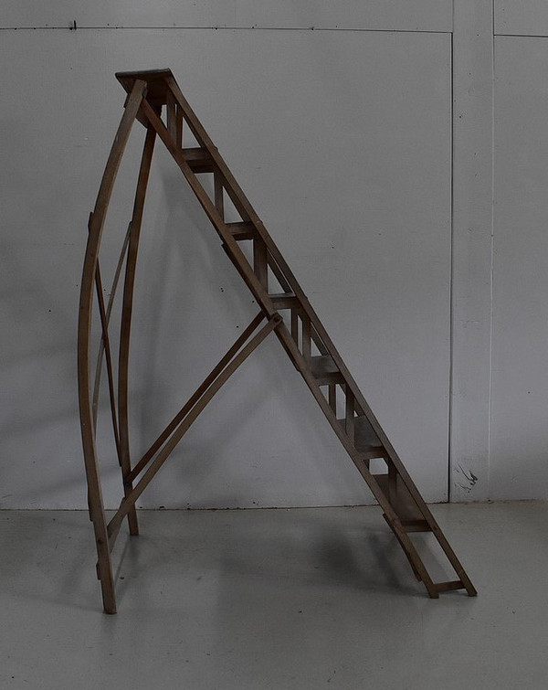 Beech Folding Trade Stepladder – 1940