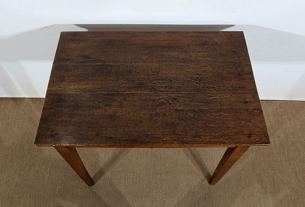 Small Solid Oak Table – 2nd part of the 19th century