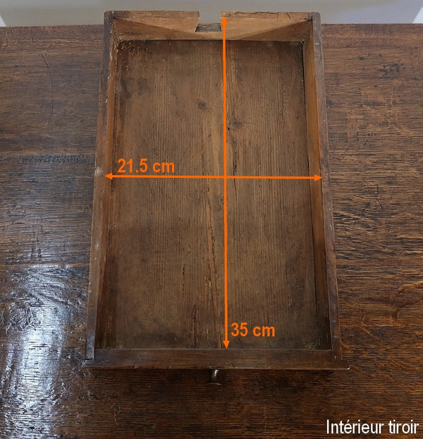 Small Solid Oak Table – 2nd part of the 19th century