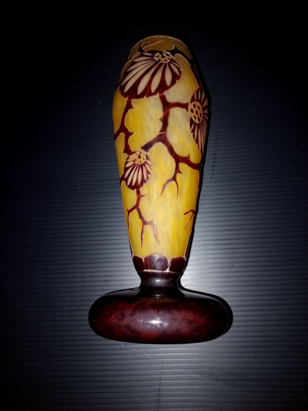 Vase „Spinette“ Le Verre Français