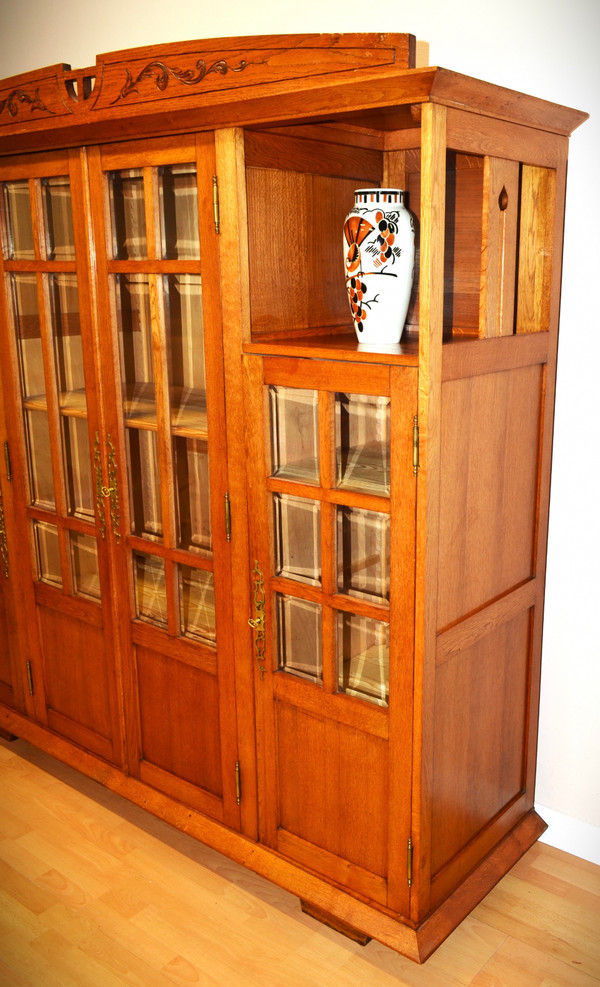 Libreria in rovere Arts&Crafts