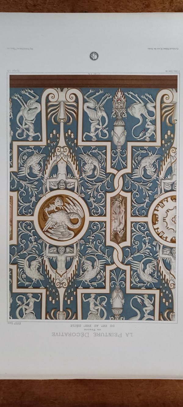 Decorative painting in France from the 16th to the 18th century 1880