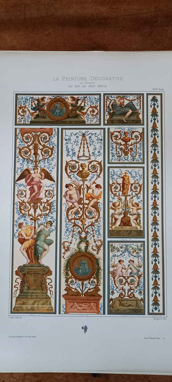 Decorative painting in France from the 16th to the 18th century 1880