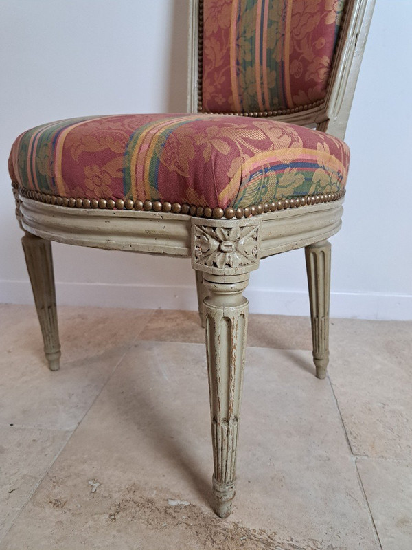 Chair , Louis XVI period, 18th century.