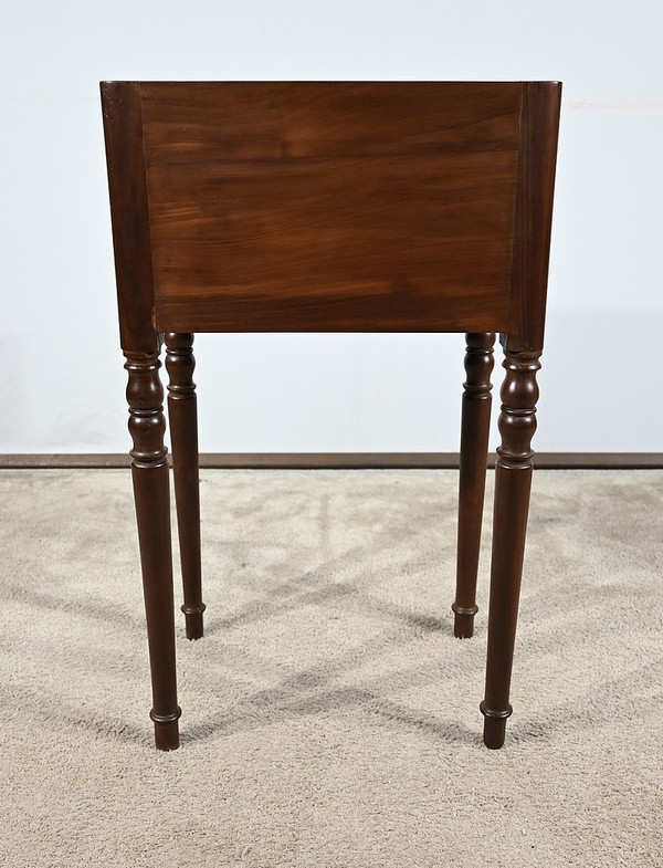 Cuban mahogany bedside table, Louis XVI style - 1st part 19th century