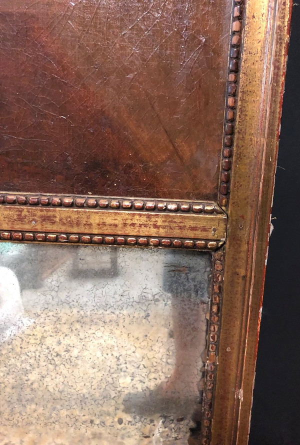 Trumeau Early 19th century Charles X Restoration - mercury mirror