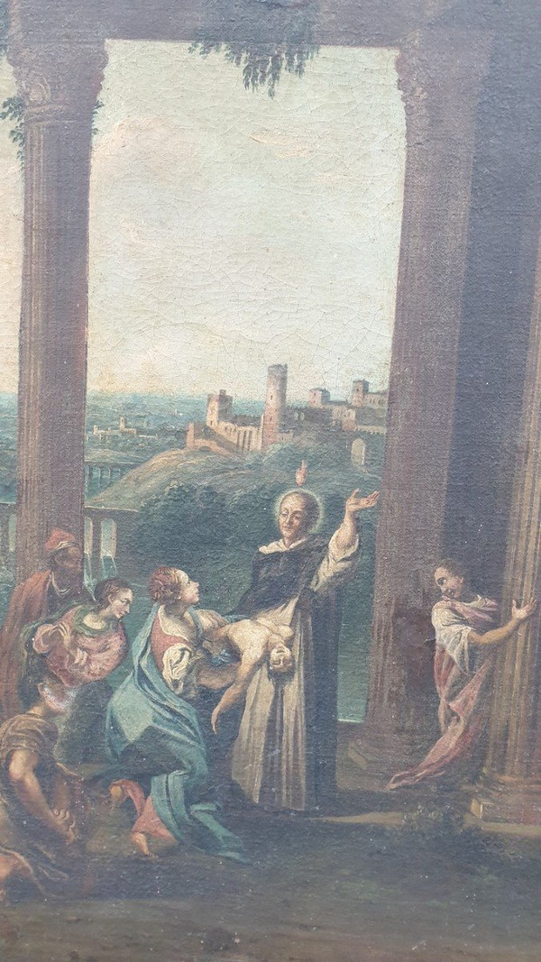 Miracles Of Saint Vincent Ferrer, 18th Century School