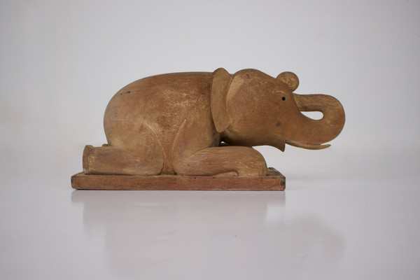 Geschnitzter Elefant, Birma