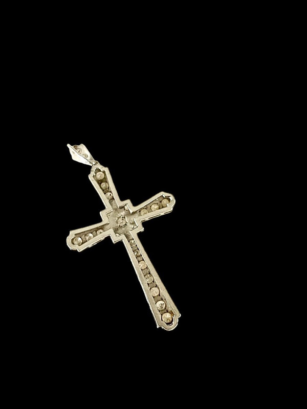 Antique Gold Cross Diamonds