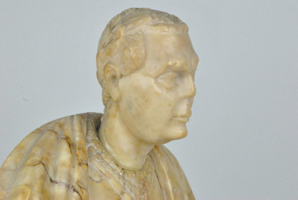 Marble Bust Of A Roman Emperor, 17th Century