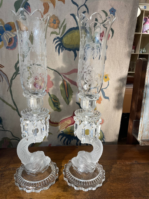 Baccarat tealight holders