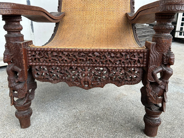 Fauteuil Colonial Dit De Planteur Indochine Fin XIXéme