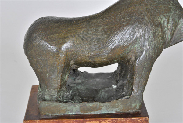 Headless Animal, Bronze Sculpture, 50s/60s