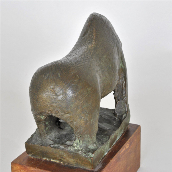 Headless Animal, Bronze Sculpture, 50s/60s