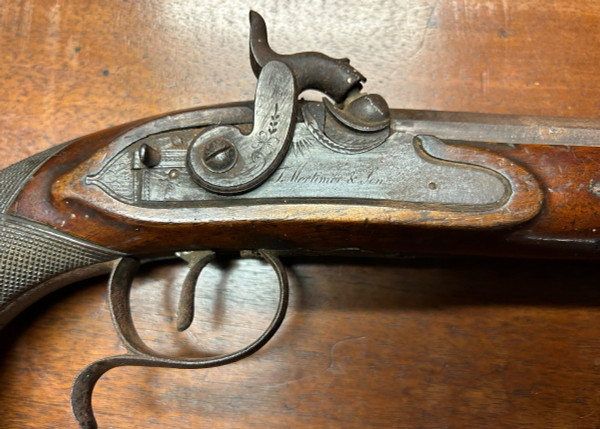 Mortimer And Son - London Black Powder Pistol 19th Century