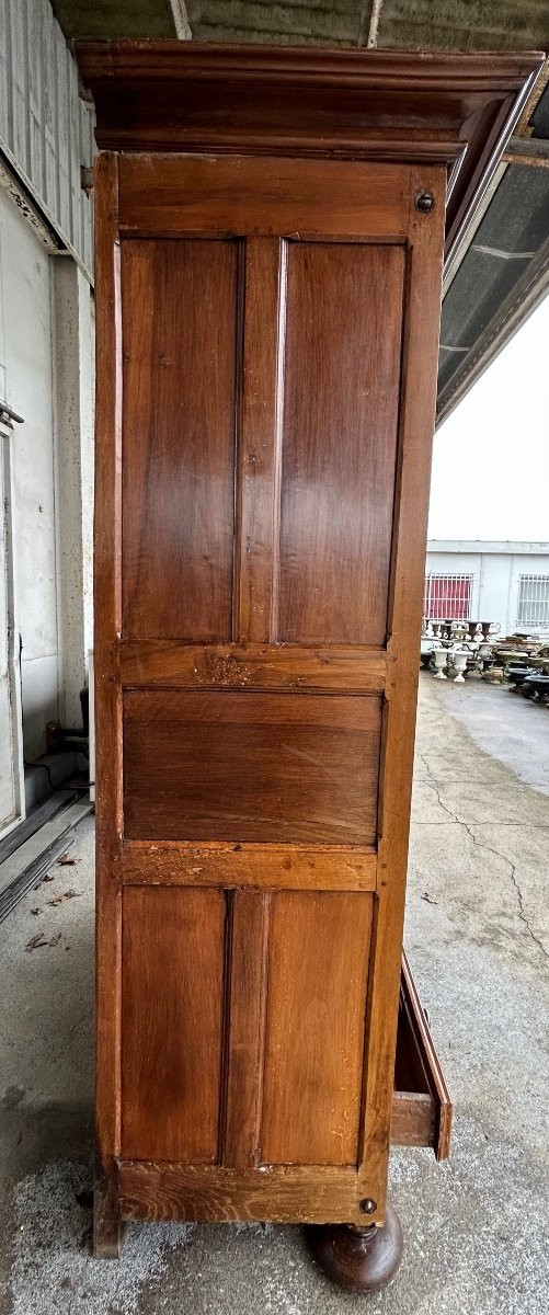 Louis XIV Wardrobe In Walnut From The 18th Century