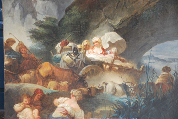 Fragonard, French School From the 18th Century, Bucolic Scene