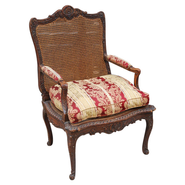 Rare Fireside Armchair Regency Period 18th Century