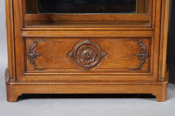 Pair of Regency-style display cabinet