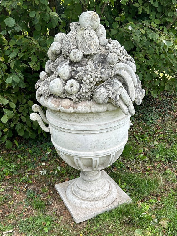 Vaso enorme - Pot à Fruits Décoration De Jardin XXe Siècle