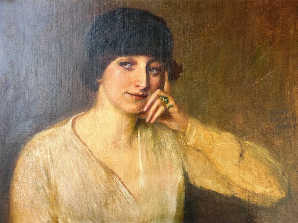 Eristoff-kasak (Prinzessin Marie) (1857-1934) Porträt oder Selbstporträt russische Schule um 1900