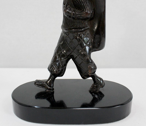 Bronze “Young Golf Caddy” – Late 19th Century