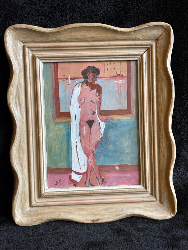 Femme Nue - Gouache On Paper About 1920 - 30