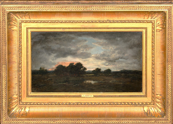 Twilight, oil on canvas by Narcisse-Virgile Diaz de la Pena (1807 - 1876)