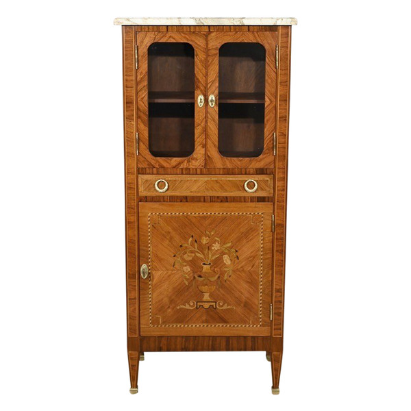 Rosewood Showcase Furniture, Louis XVI style – Late 19th century