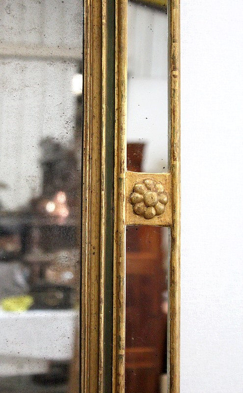 Rectangular Mirror with Parecloses – Early 20th Century