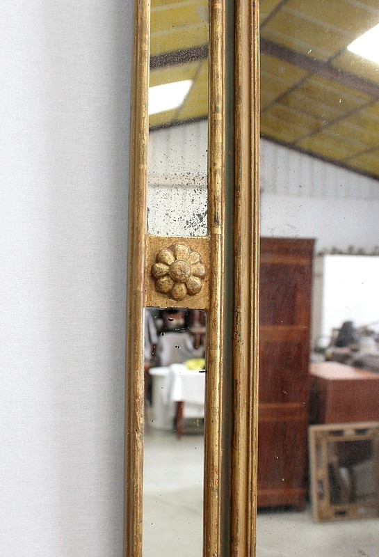 Rectangular Mirror with Parecloses – Early 20th Century