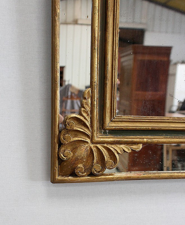 Rectangular Mirror with Parecloses – Early 20th Century