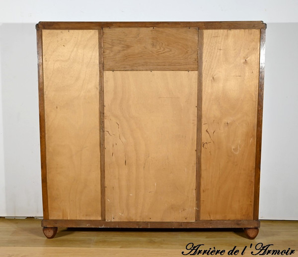 Small Library Cabinet in Blond Mahogany, Art Deco – 1940