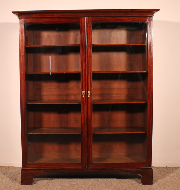 Mahogany Bookcase From The 19th Century