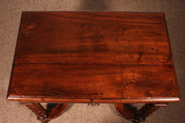 Louis XIII Table In Walnut -17th Century