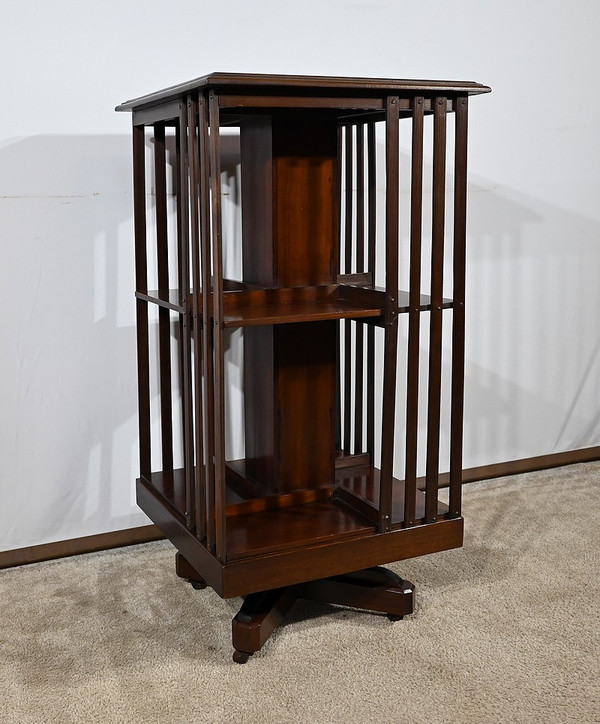 Mahogany Revolving Bookcase - 2nd half 19th century