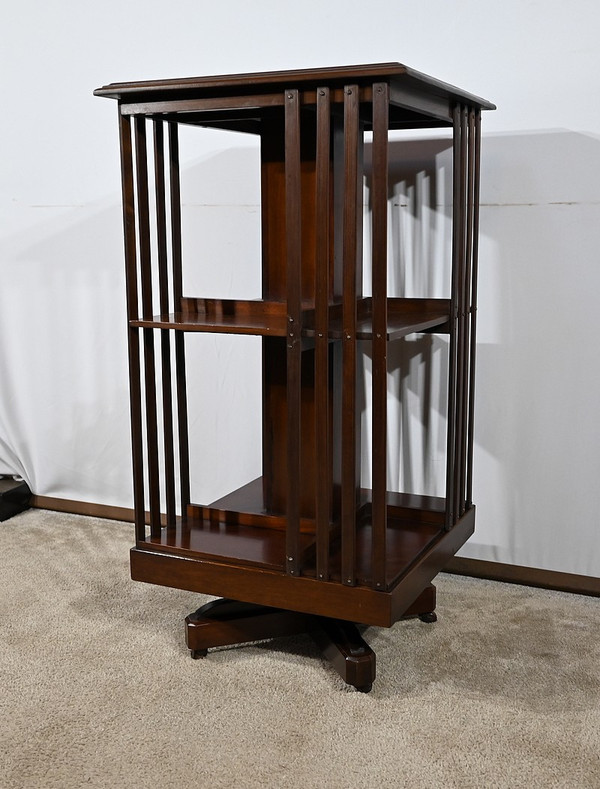 Mahogany Revolving Bookcase - 2nd half 19th century