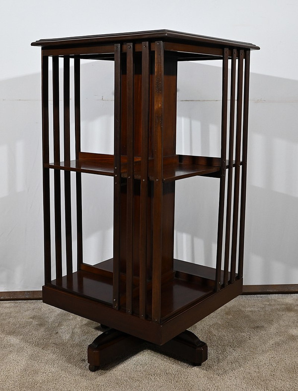 Mahogany Revolving Bookcase - 2nd half 19th century