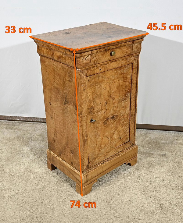 Ash Bedside Table, Restoration Period – 1st part 19th century