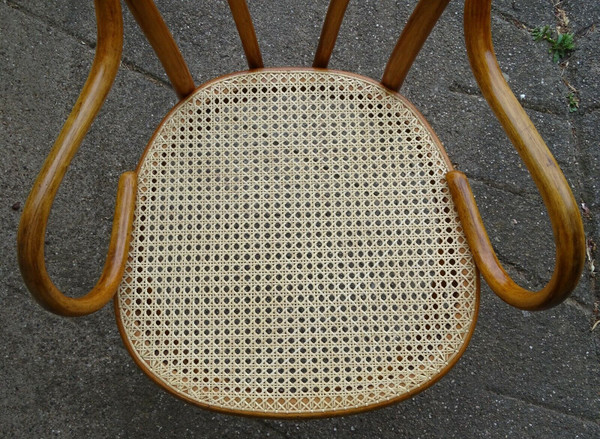 Poltrona Fischel di Vienna in legno curvato N°98 - 1910 - no Thonet -