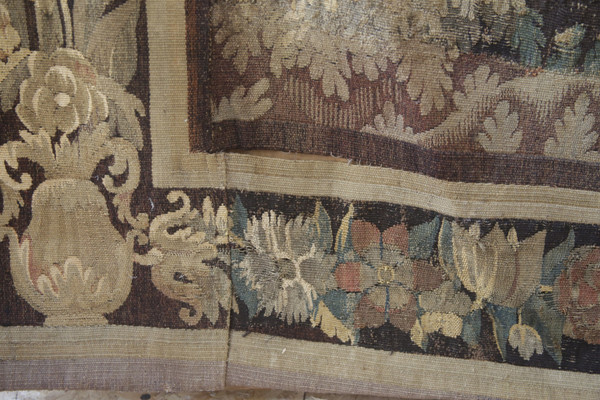 Tapisserie Verdure, Ateliers de la Marche (Region Aubusson), Ende des 17. bis Anfang des 18.