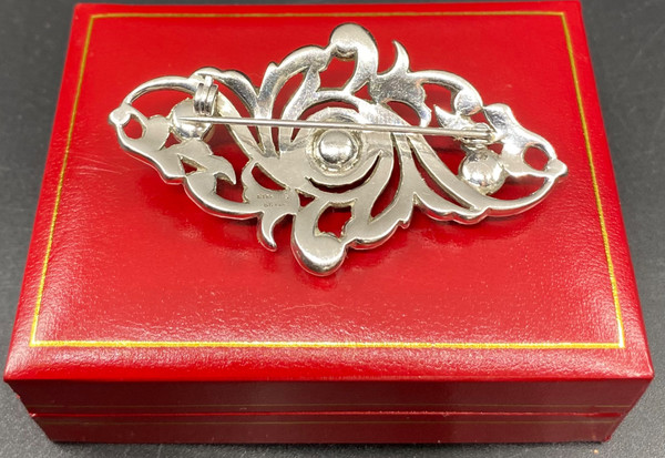 STERLING SILVER BROOCH