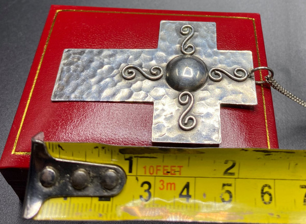 SILVER-PLATED CROSS