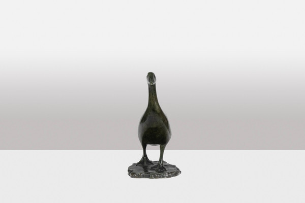 François Pompon. "Goose", bronze, printed in 2006.