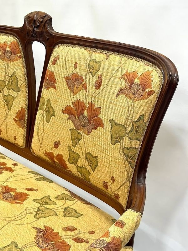 Art Nouveau Living Room Set “Ginkgo Biloba”