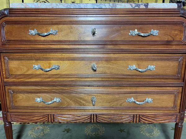 Mahogany Chest of Drawers Art Deco Period