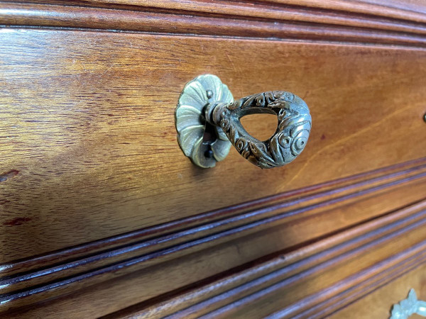 Mahogany Chest of Drawers Art Deco Period